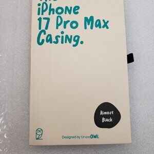 TineeOwl for iPhone 17 Pro Max Magnetic Case, Camera Control Button, Black...